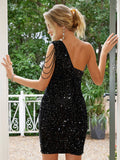 Momyraise Umstandskleider Schlank Pailletten Rückenfrei Ärmellos Aktuelles Schick Elegant Abend Cocktail